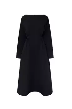 Платье-миди силуэта песочные часы