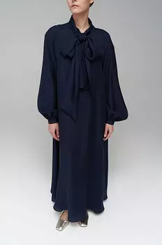 Платье с бантом