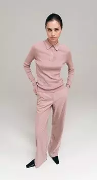 Поло с длинным рукавом