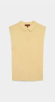 Поло трикотажное без рукавов