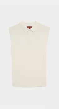 Поло трикотажное без рукавов