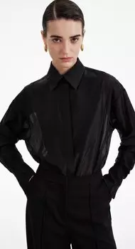 Рубашка с манишкой