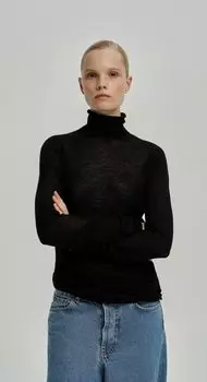 Водолазка тонкой вязки