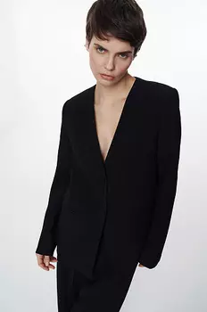 Жакет без лацканов