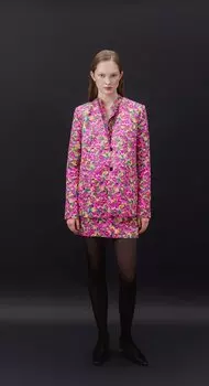 Жакет без лацканов