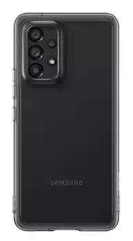 Чехол-накладка Samsung A53 EF-QA536TBEGRU Soft Clear Cover чёрный 6475