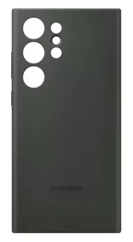 Чехол-накладка Samsung Galaxy S23 Ultra EF-PS918TGEGRU Silicone Case зеленый