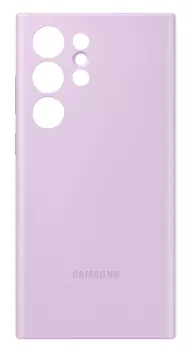 Чехол-накладка Samsung Galaxy S23 Ultra EF-PS918TVEGRU Silicone Case лиловый
