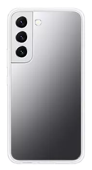 Чехол-накладка Samsung S22 EF-MS901CTEGRU Frame Cover прозрачный