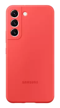 Чехол-накладка Samsung S22 EF-PS901TPEGRU Silicone Cover красный