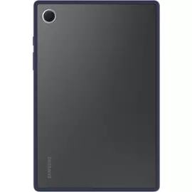 Чехол-накладка Samsung Tab A8 EF-QX200TNEGRU Clear Edge Cover Tab прозрач. с тёмно-синей рамкой