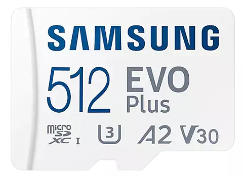MicroSD 512 Гб Samsung MB-MC512KA/RU EVO+