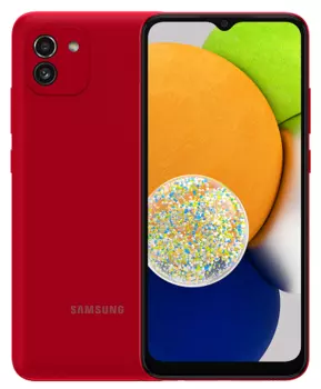 Смартфон Samsung Galaxy A03 3/32Gb красный Global