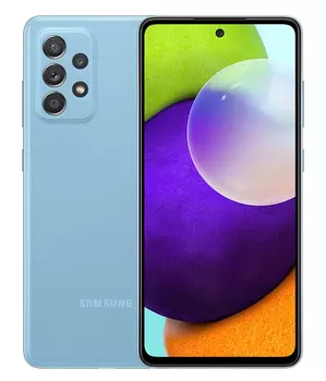 Смартфон Samsung Galaxy А52 256Gb голубой (SM-A525F/DS)