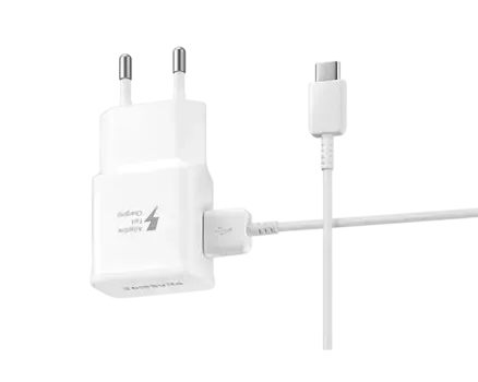 СЗУ Samsung EP-TA20EWECGRU Fast (kabel / USB / 2A)