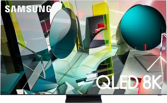 Телевизор Samsung 85" Q950T QLED 8K Smart TV 2020 (QE85Q950TSUXRU)