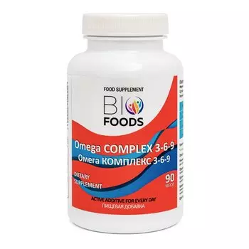 Омега Комплекс 3-6-9 BioFoods, 90 капс