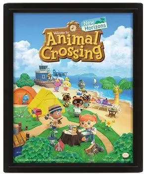 3D Постер Animal Crossing: New Horizons