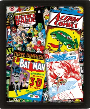 3D Постер DC Comics: Covers