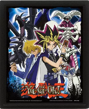 3D Постер Yu-Gi-Oh! Black Skull Dragon