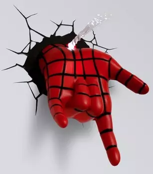 3D Светильник Spiderman: Hand