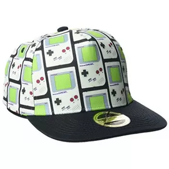 Бейсболка Nintendo: Gameboy With Allover Print Snapback