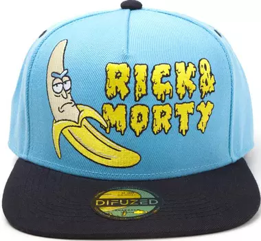 Бейсболка Rick And Morty: Banana Snapback