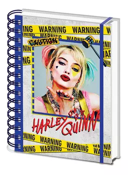 Блокнот Birds Of Prey: Harley Quinn Warning