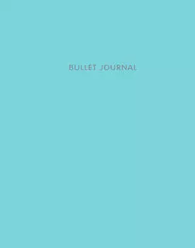 Блокнот Bullet Journal (бирюзовый)