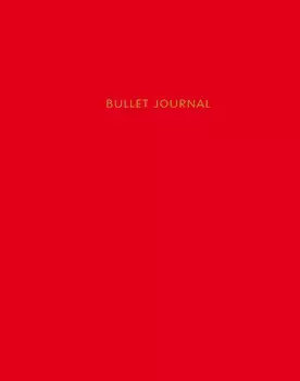Блокнот Bullet Journal Красный