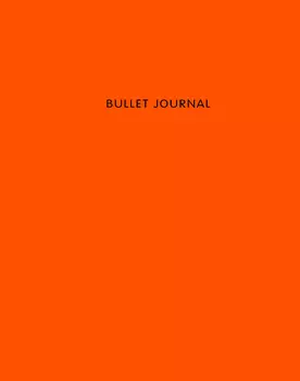 Блокнот Bullet Journal (оранжевый)