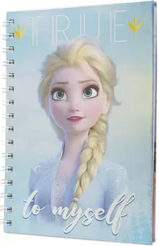 Блокнот Frozen 2: Sisters Metallic A5