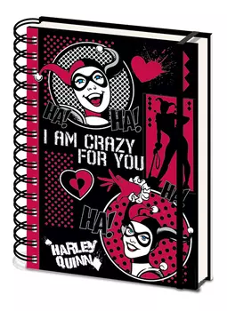 Блокнот Harley Quinn: I Am Crazy For You