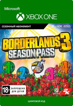 Borderlands 3. Season Pass [Xbox One, Цифровая версия] (Цифровая версия)