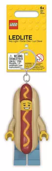 Брелок-фонарик LEGO: Hot Dog Man