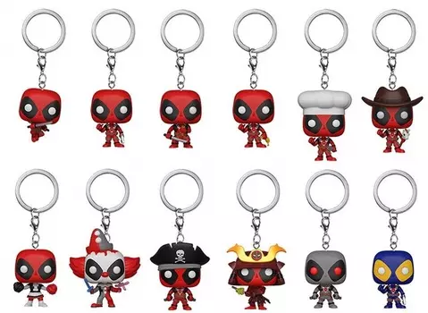 Брелок Funko POP Pocket: Deadpool – Mystery Blind Box (1 шт. в ассортименте)