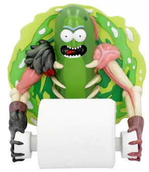 Держатель для туалетной бумаги Rick And Morty: Pickle Rick