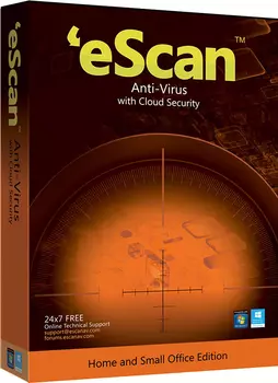 eScan AntiVirus для дома и малого офиса (2 ПК, 1 год) [Цифровая версия] (Цифровая версия)