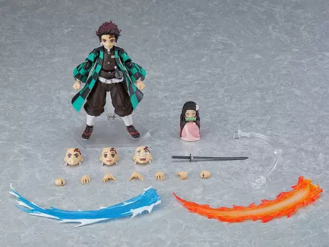 Фигурка Figma: Demon Slayer Kimetsu no Yaiba – Tanjiro Kamado DX Edition (13,5 см)