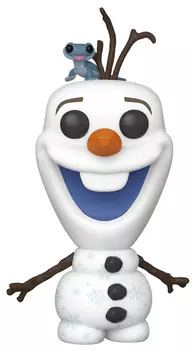 Фигурка Funko POP: Disney Frozen 2 – Olaf With Bruni (9,5 см)