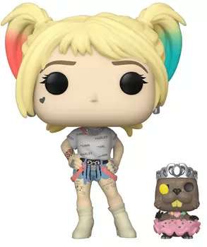 Фигурка Funko POP Heroes: Birds Of Prey – Harley Quinn With Beaver (9,5 см)