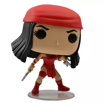 Фигурка Funko POP: Marvel 80 Years – Elektra First Appearance Bobble-Head (9,5 см)