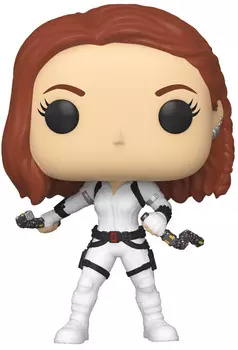 Фигурка Funko POP: Marvel Black Widow – Black Widow White Suit Bobble-Head (9,5 см)