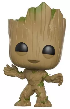 Фигурка Funko POP Marvel: Guardians Of The Galaxy Vol. 2 – Groot Bobble-Head (9,5 см)