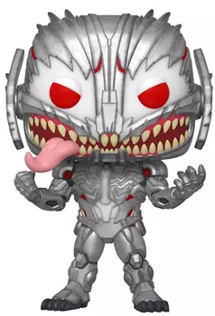 Фигурка Funko POP Marvel: Spider-Man Maximum Venom – Venomized Ultron Bobble-Head (9,5 см)