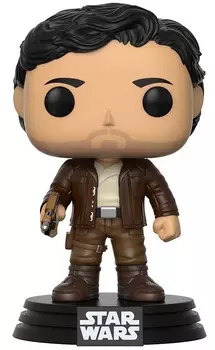 Фигурка Funko POP: Star Wars: The Last Jedi – Poe Dameron Bobble-Head (9,5 см)