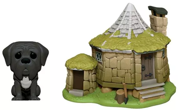 Фигурка Funko POP Town: Harry Potter – Hagrid`s Hut &amp; Fang