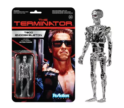 Фигурка Funko ReAction: Terminator – T800 Endoskeleton (10 см)