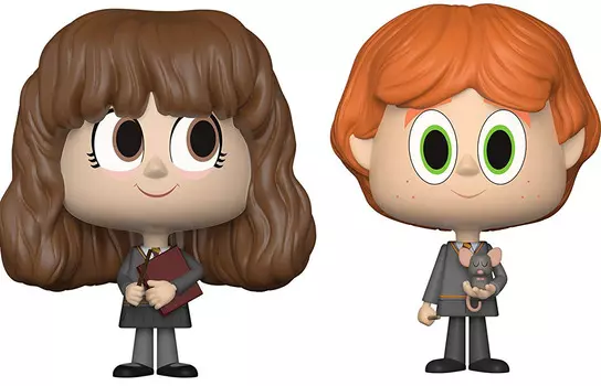 Фигурка Funko Vynl: Harry Potter – Hermione Granger + Ron Weasley Broken Wand (2-Pack)