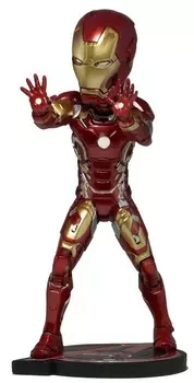 Фигурка NECA Avengers Age of Ultron: Head Knockers – Iron Man (17 см)